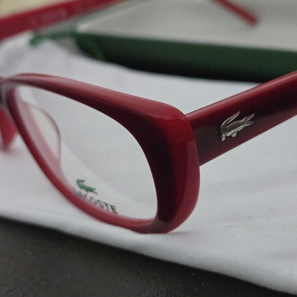 Lacoste Red and Green Frame